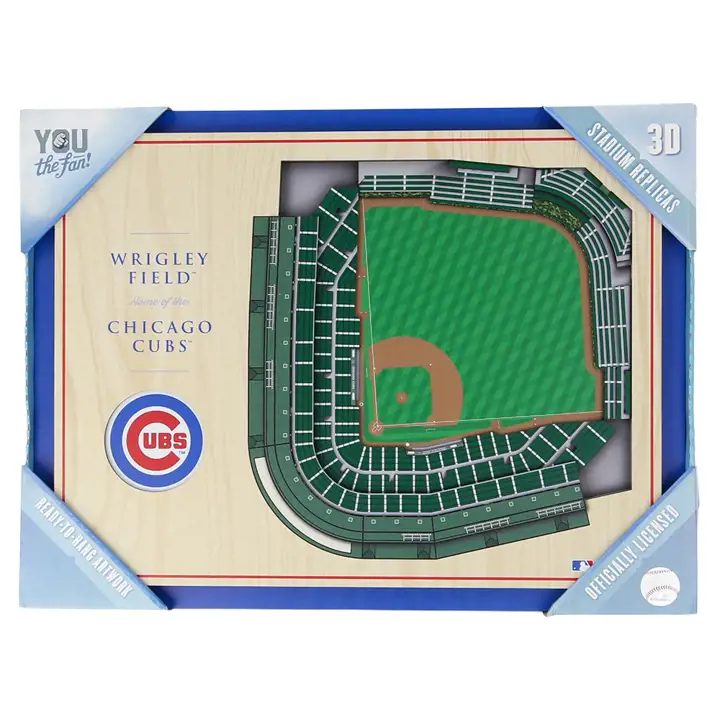 Chicago Cubs 5 couches StadiumView Décoration murale