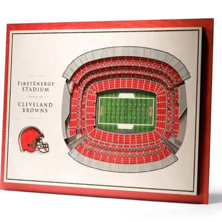 Cleveland Browns 5 couches StadiumView WallArt