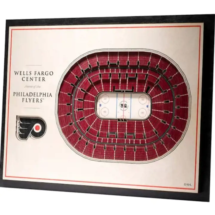Philadelphia Flyers Décoration murale StadiumView 5 couches