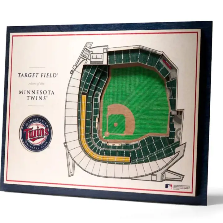Minnesota Twins 5 couches StadiumView WallArt
