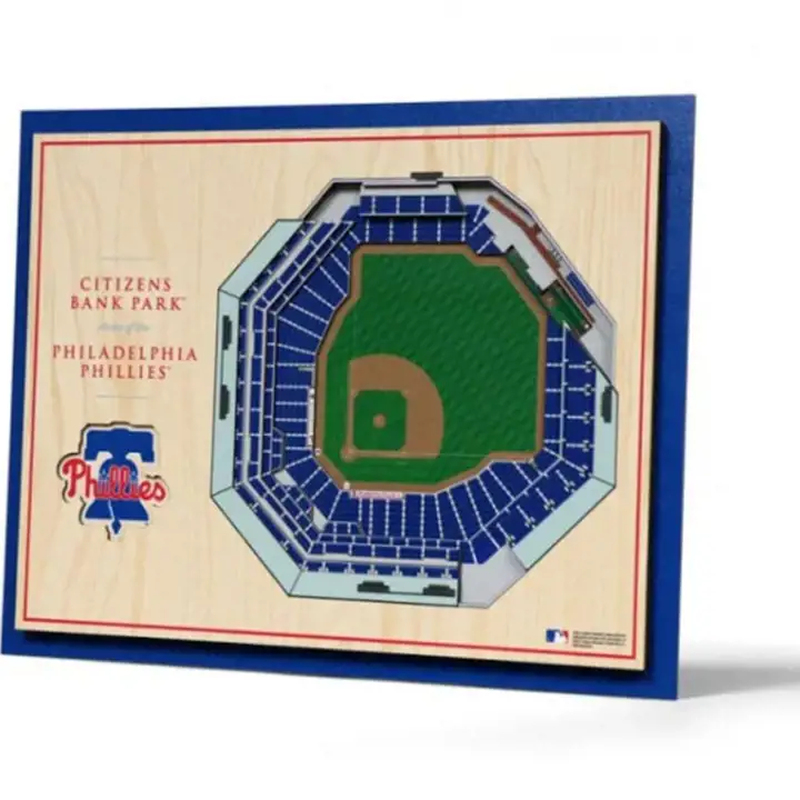 Philadelphia Phillies 5-Layer StadiumView WallArt