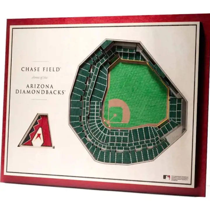 Décoration murale 5 couches StadiumView Arizona Diamondbacks