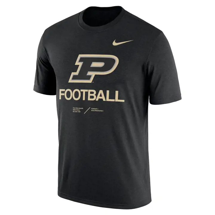 T-shirt Purdue Boilermakers NCAA officiel 23 BLK