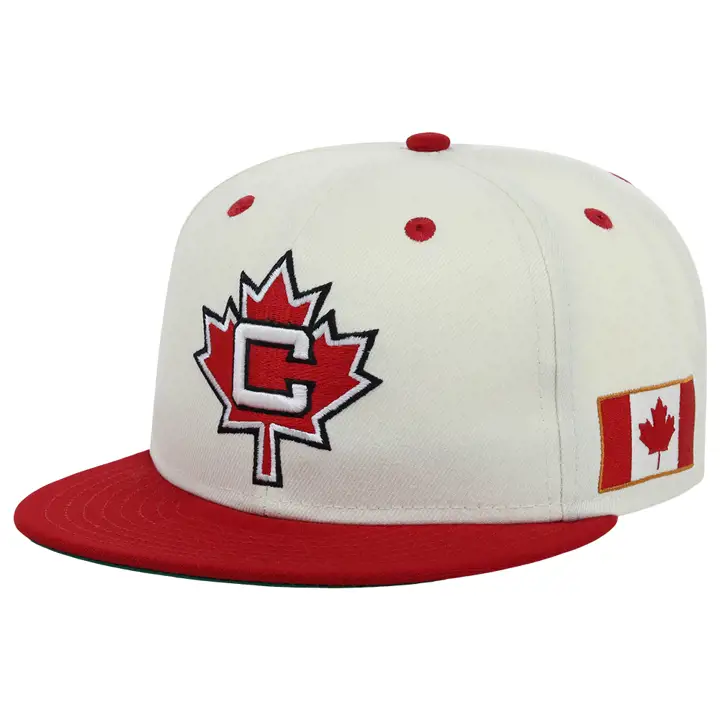 Canada Country Pride Logo Snapback silv/red