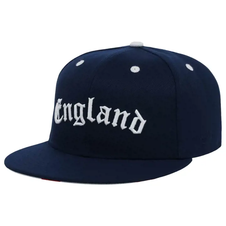 England Country Pride Logo Fitted navy