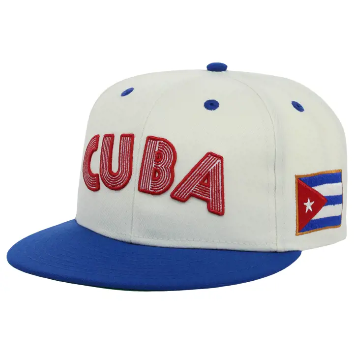 Casquette Snapback Logo Cuba Country Pride silv/rbl