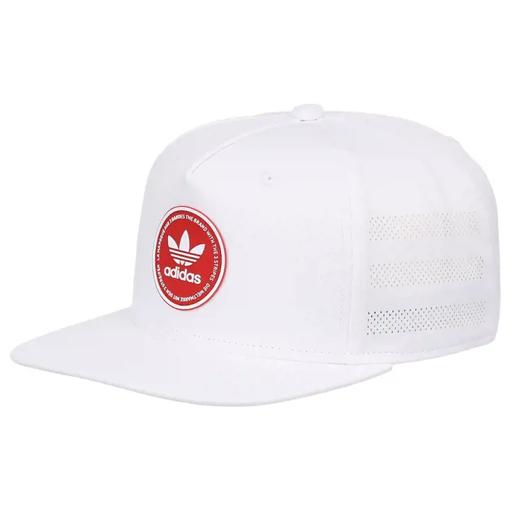 Casquette Snapback Homme adidas originals OG Emblem blanc/rouge