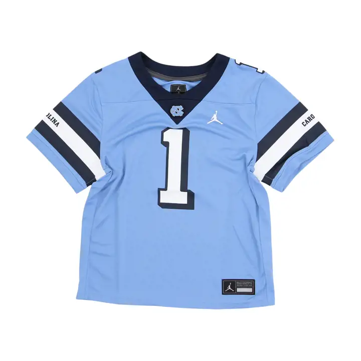 Maillot de football réplique des Tar Heels de la Caroline du Nord pour jeune - lbl