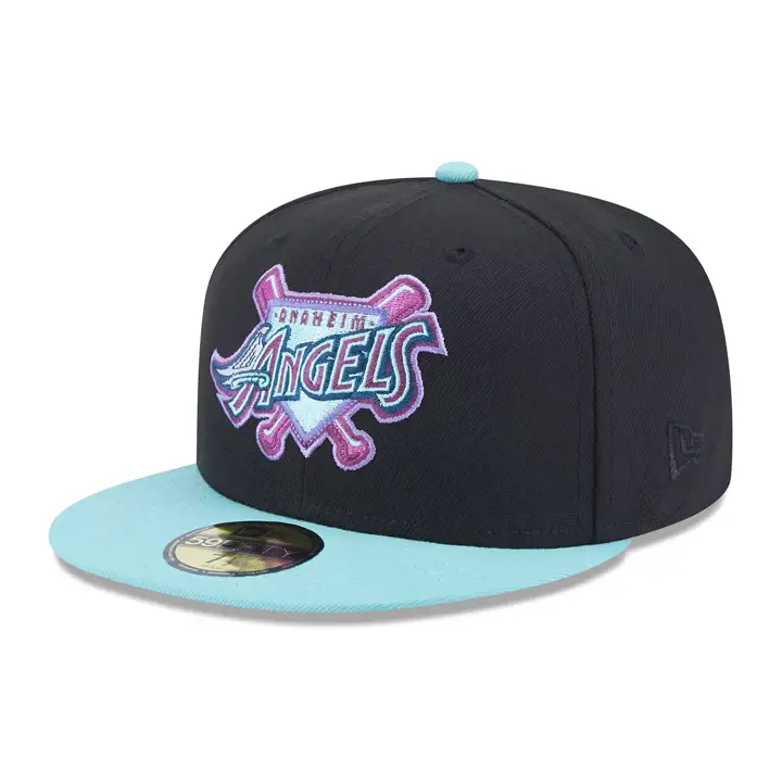 Anaheim Angels MLB Cosmic Dust 59FIFTY NOI/VCLA/VIO