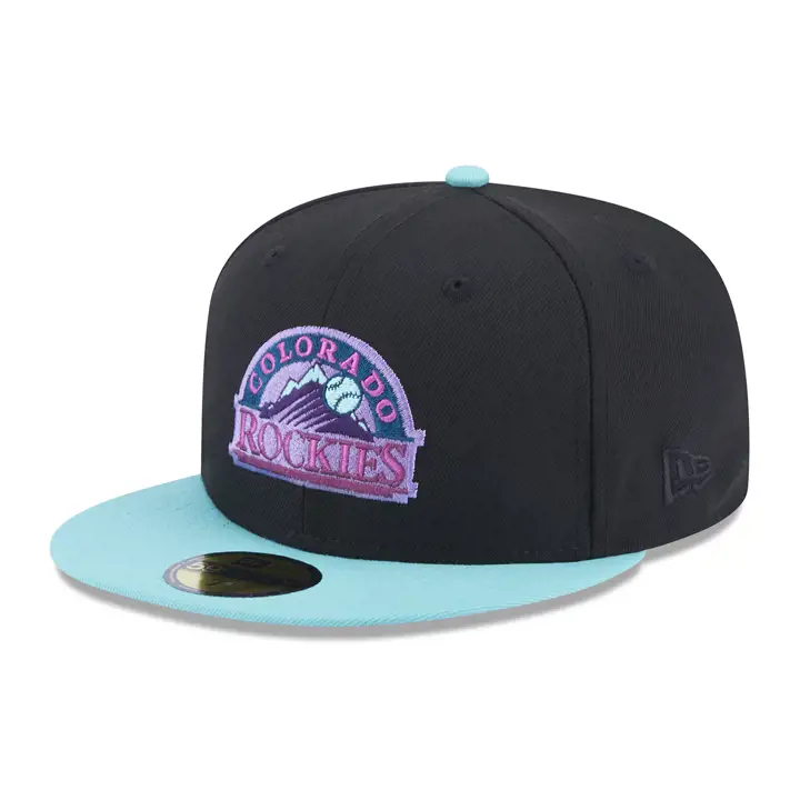 Colorado Rockies MLB Cosmic Dust 59FIFTY NOI/VERCL/VIO