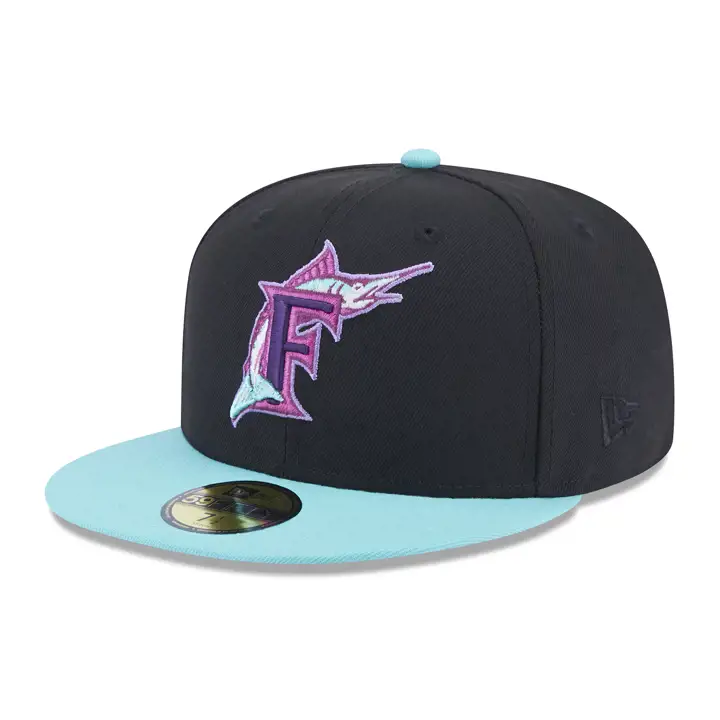 Florida Marlins MLB Cosmic Dust 59FIFTY NOI/VFC/VIO