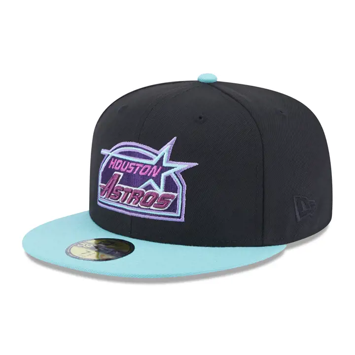 Houston Astros MLB Cosmic Dust 59FIFTY NOIR/VERTCLAIR/VIOLET