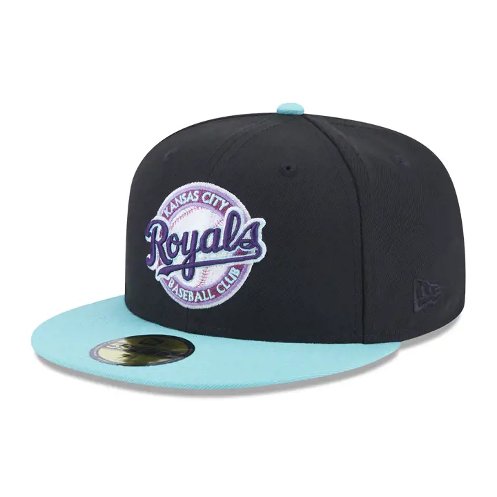 Kansas City Royals MLB Cosmic Dust 59FIFTY NOI/VCLA/VIO