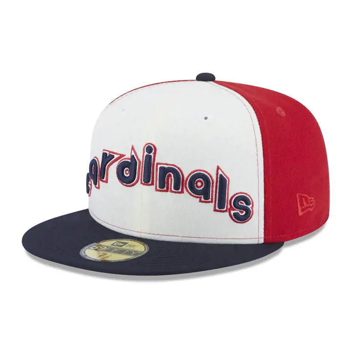 Casquette St. Louis Cardinals MLB Retro Star Wordmark 59FIFTY ROUGE/MARINE