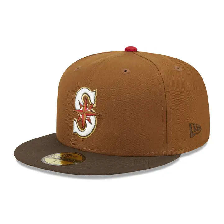 Seattle Mariners MLB Reindeer 59FIFTY BRN/WLNT/TAN