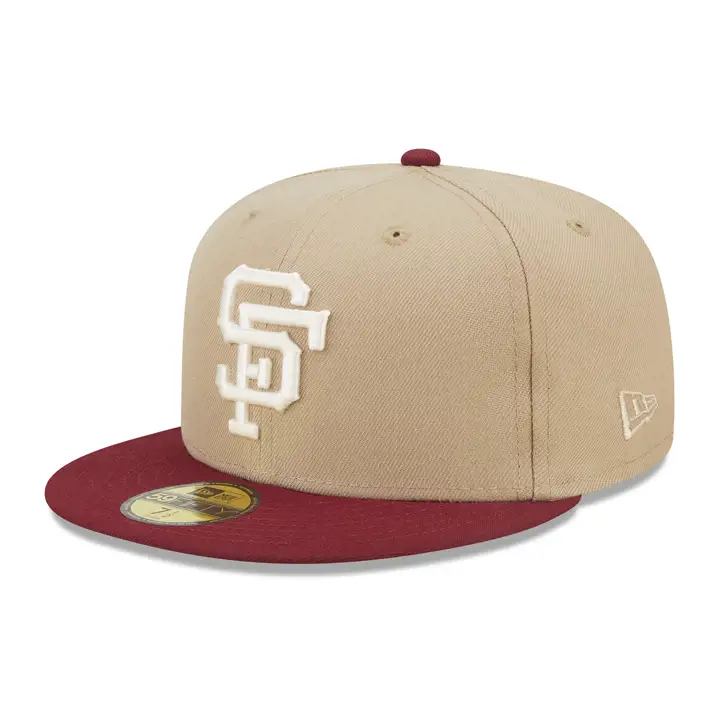 San Francisco Giants MLB "Season's Greetings" 59FIFTY CAMEL/CR