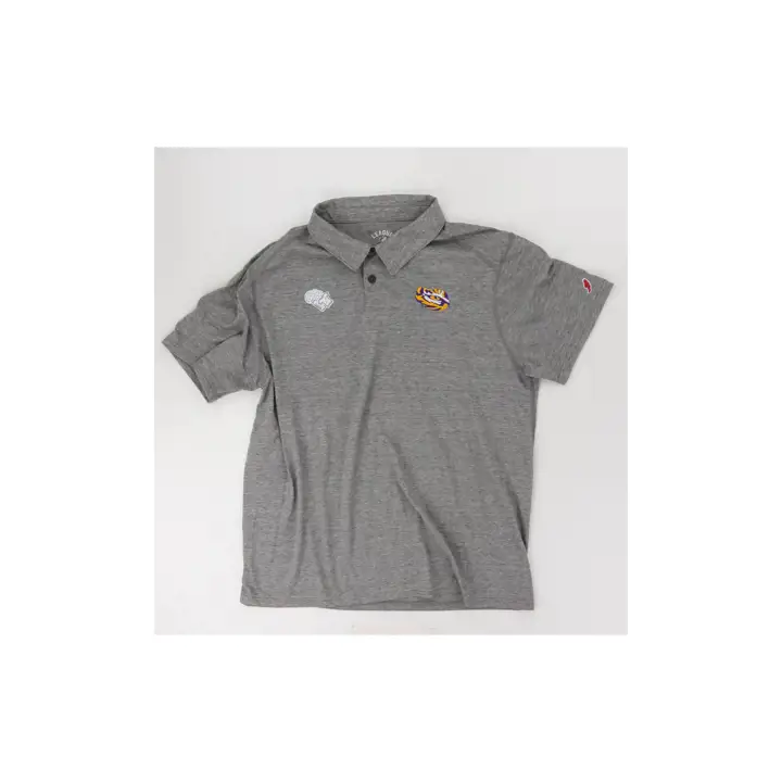 L.S.U. Emb Mascotte Reclaim Polo blc