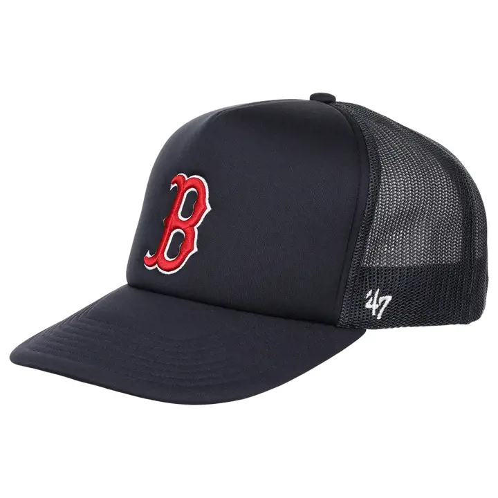 Casquette camionneur Boston Red Sox MLB Foam Shot marine/marine/marine