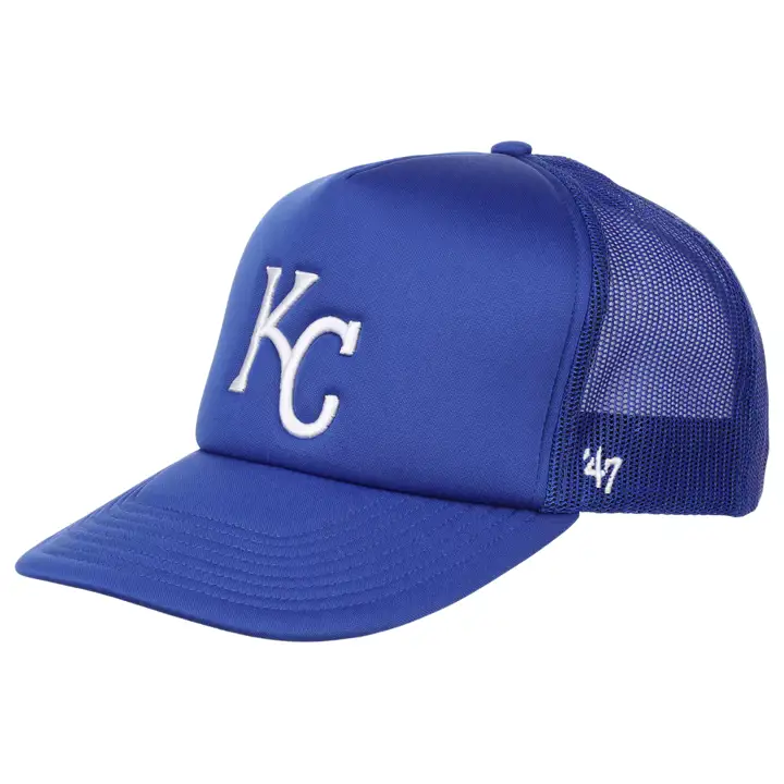 Casquette Trucker en mousse MLB Kansas City Royals bleu/bleu/bleu