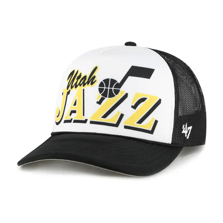 Utah Jazz NBA Creedence Foam Trucker n/b/n