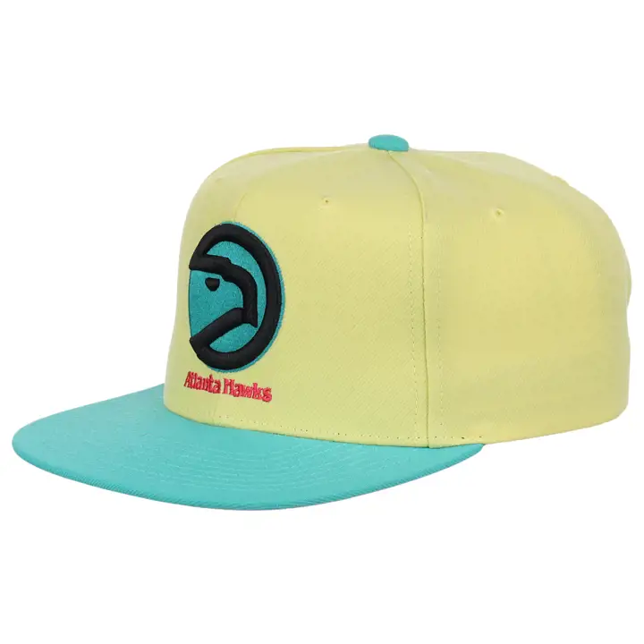 Casquette Snapback Atlanta Hawks NBA Ice Tea Lemonade jaune/bleu sarcelle/rose