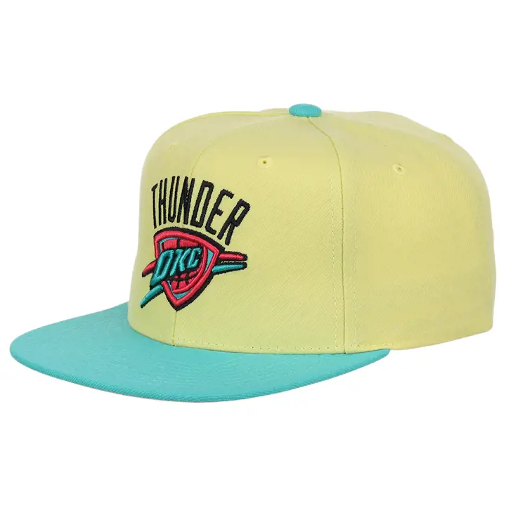 Casquette snapback NBA Ice Tea Lemonade Oklahoma City Thunder jaune/turquoise