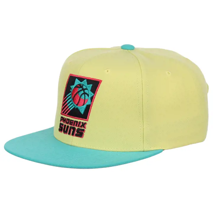 Phoenix Suns NBA Ice Tea Lemonade Casquette snapback jaune/sarcelle/rose