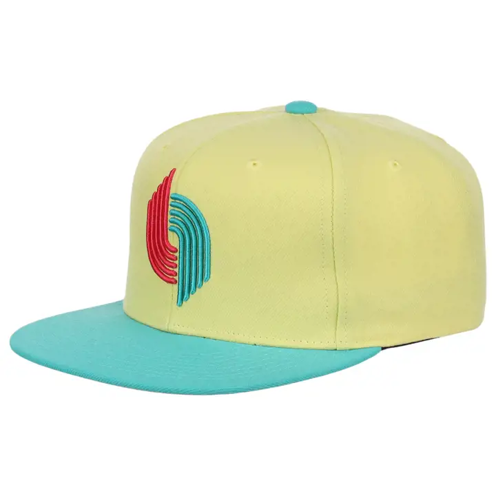 Casquette snapback Portland Trail Blazers NBA citron/thé glacé