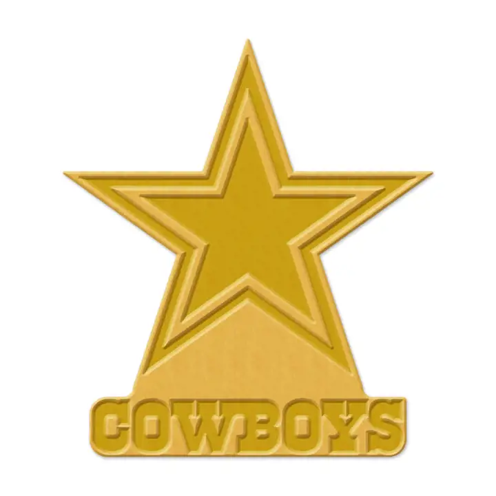 Épingle logo doré Dallas Cowboys
