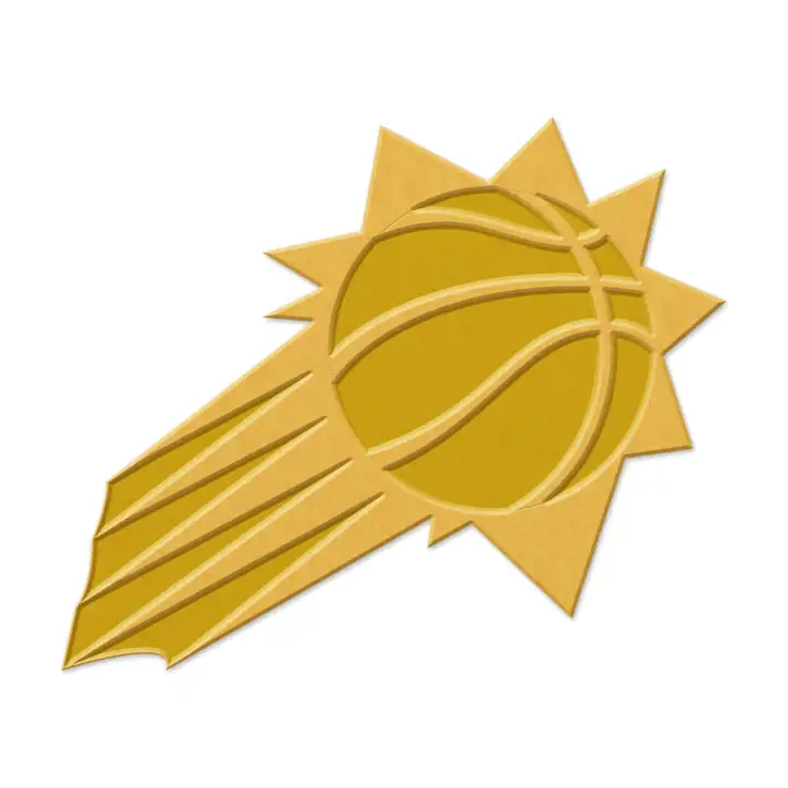Épingle à Logo Doré Phoenix Suns