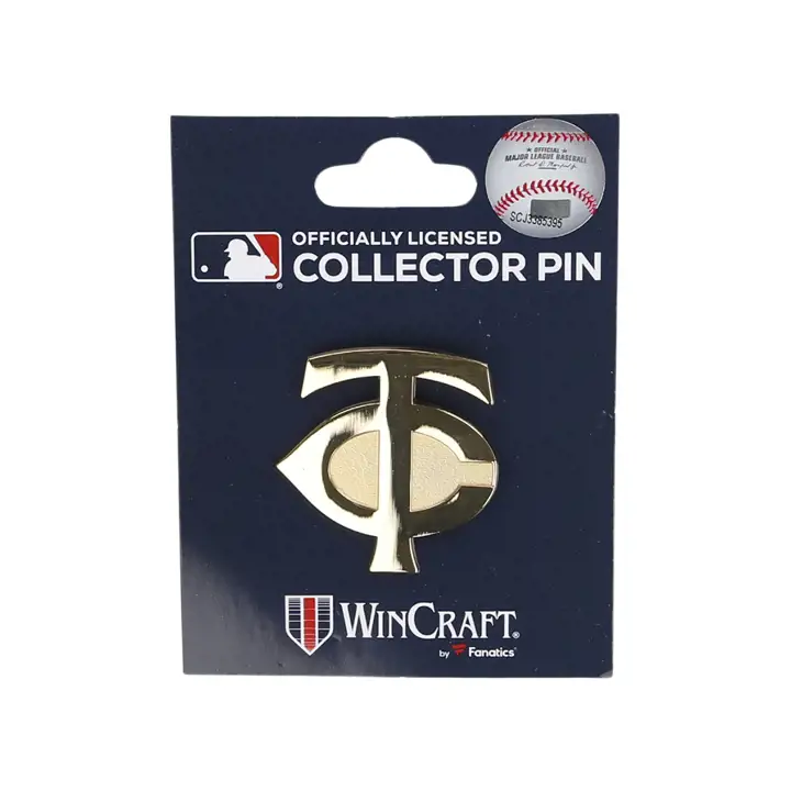 Épingle Logo doré des Twins du Minnesota ast