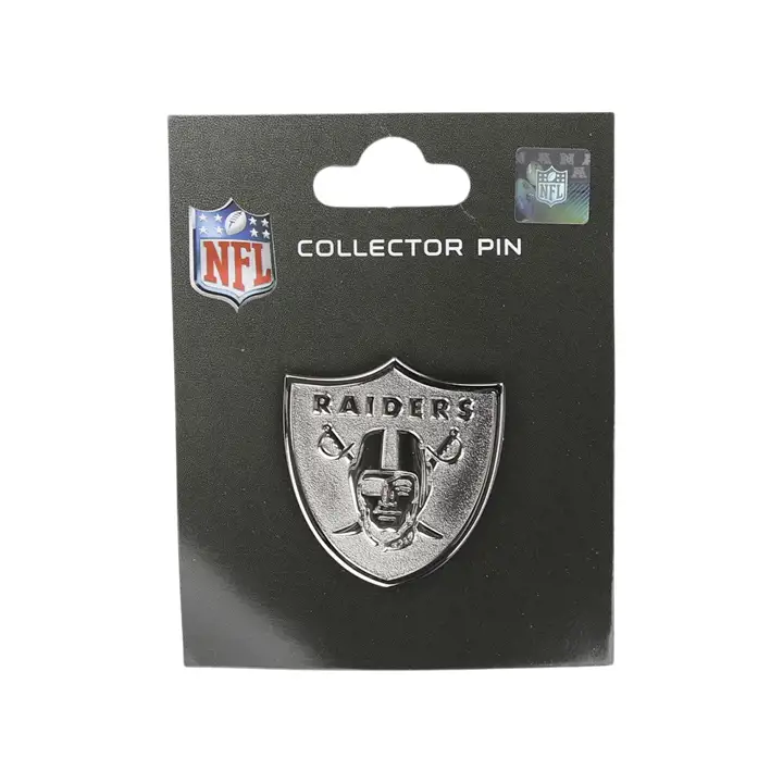 Épingle du logo doré des Raiders de Las Vegas