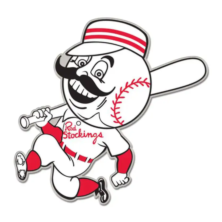 Épingle à logo Cooperstown des Reds de Cincinnati