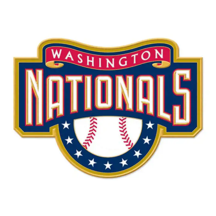 Épingle à logo Cooperstown des Nationals de Washington