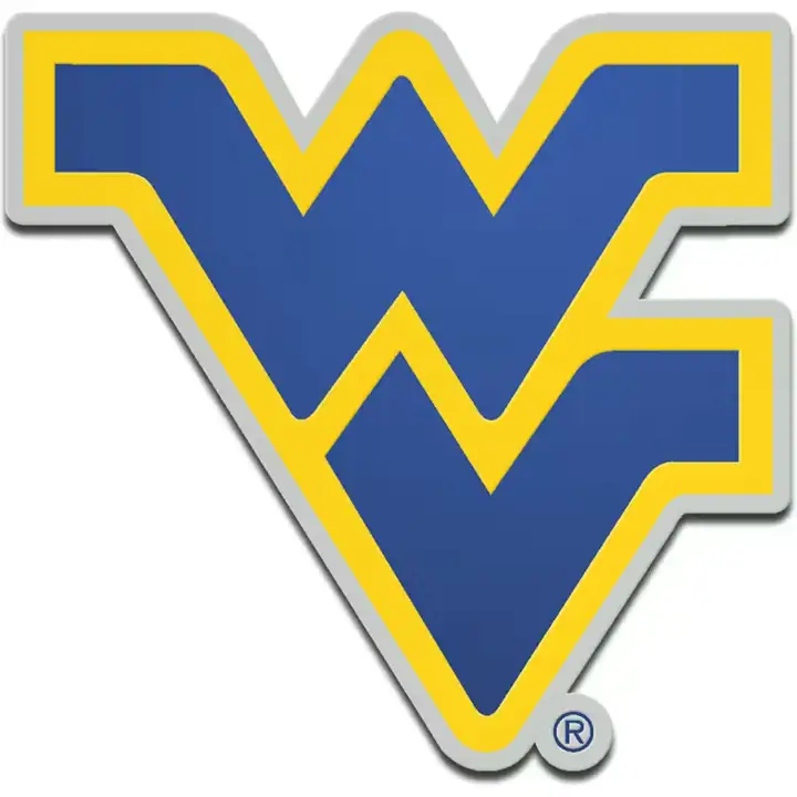 Épingle du logo de l'équipe des West Virginia Mountaineers