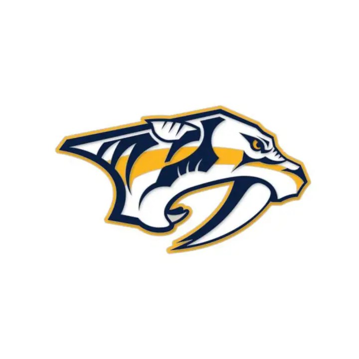 Épingle à l'effigie des Predators de Nashville