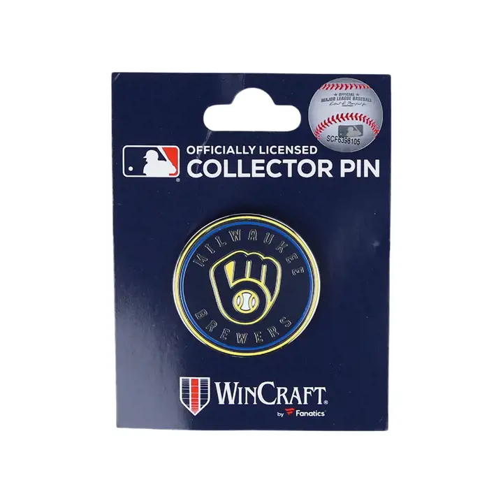 Épingle de logo de l'équipe des Milwaukee Brewers
