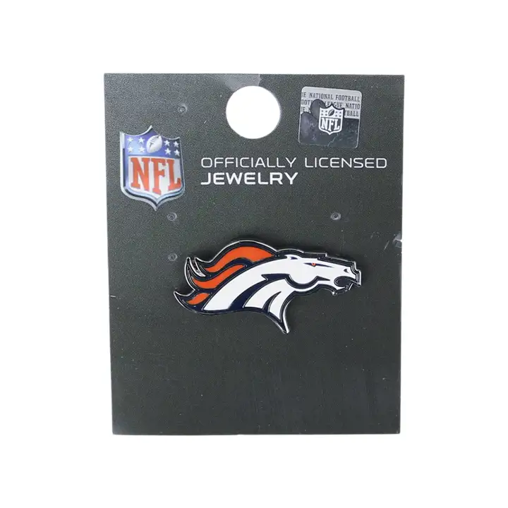 Épingle avec le logo de l'équipe des Broncos de Denver ast