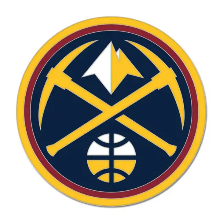 Épinglette avec logo des Nuggets de Denver