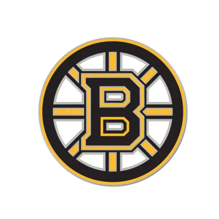 Épingle avec le logo de l'équipe des Boston Bruins