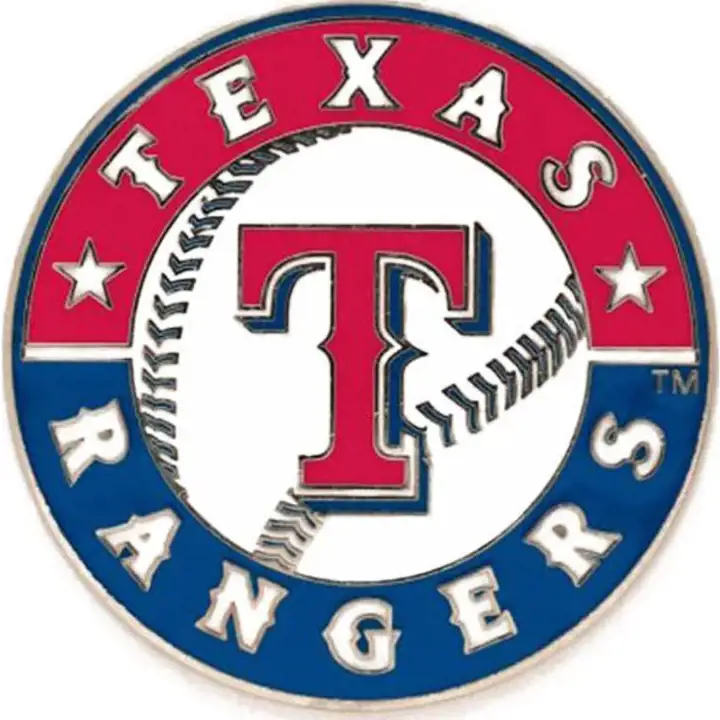 Épingle avec le logo de l'équipe des Texas Rangers