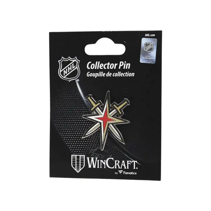 Épingle du logo secondaire des Vegas Golden Knights