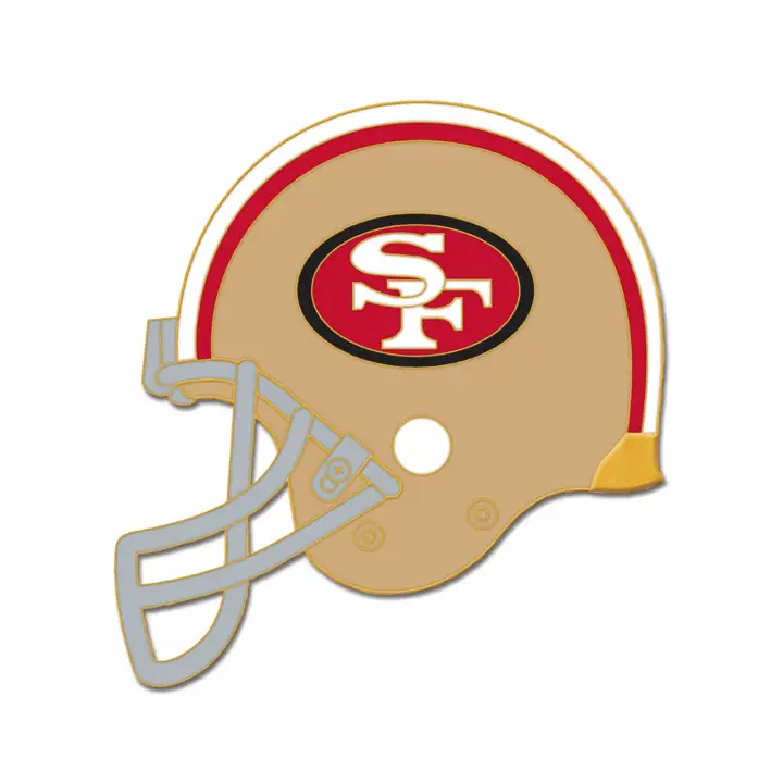 Épinglettes de casque des 49ers de San Francisco