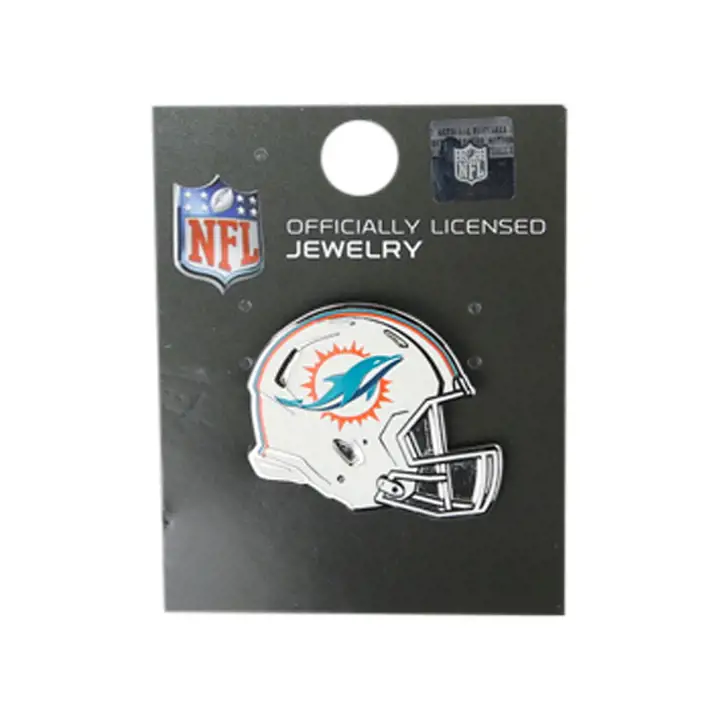 Épingles de casque des Dolphins de Miami