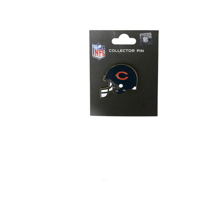 Épinglettes pour casque des Chicago Bears