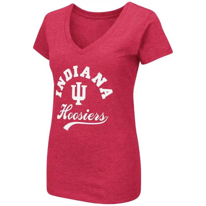 T-shirt CRED Playbook pour femme NCAA des Indiana Hoosiers