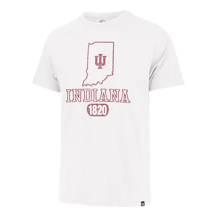T-shirt blanc Franklin Indiana Hoosiers NCAA Big Ups