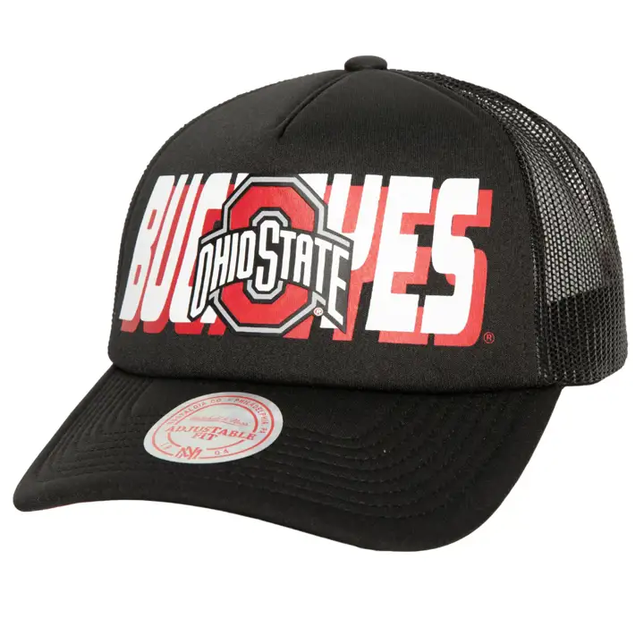 Casquette de routier noire Ohio State Buckeyes NCAA