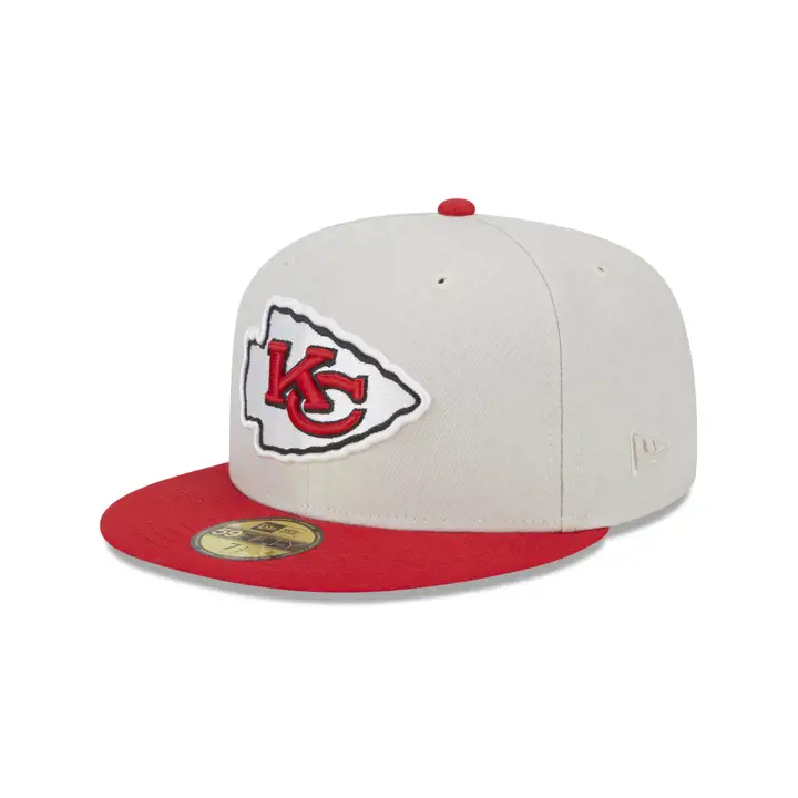 Casquette 59FIFTY NFL Kansas City Chiefs Worldclass Patch IVO/RED