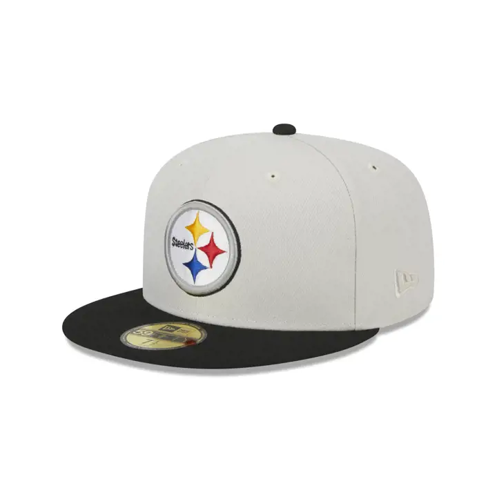 Pittsburgh Steelers NFL Worldclass Patch 59FIFTY IVO/BLK